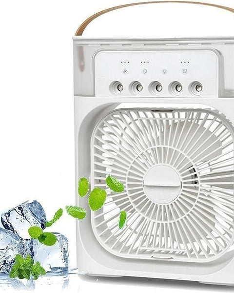 SwiftChill Portable Air Cooler Fan – USB Rechargeable Mini Fan for Home, Office & Travel